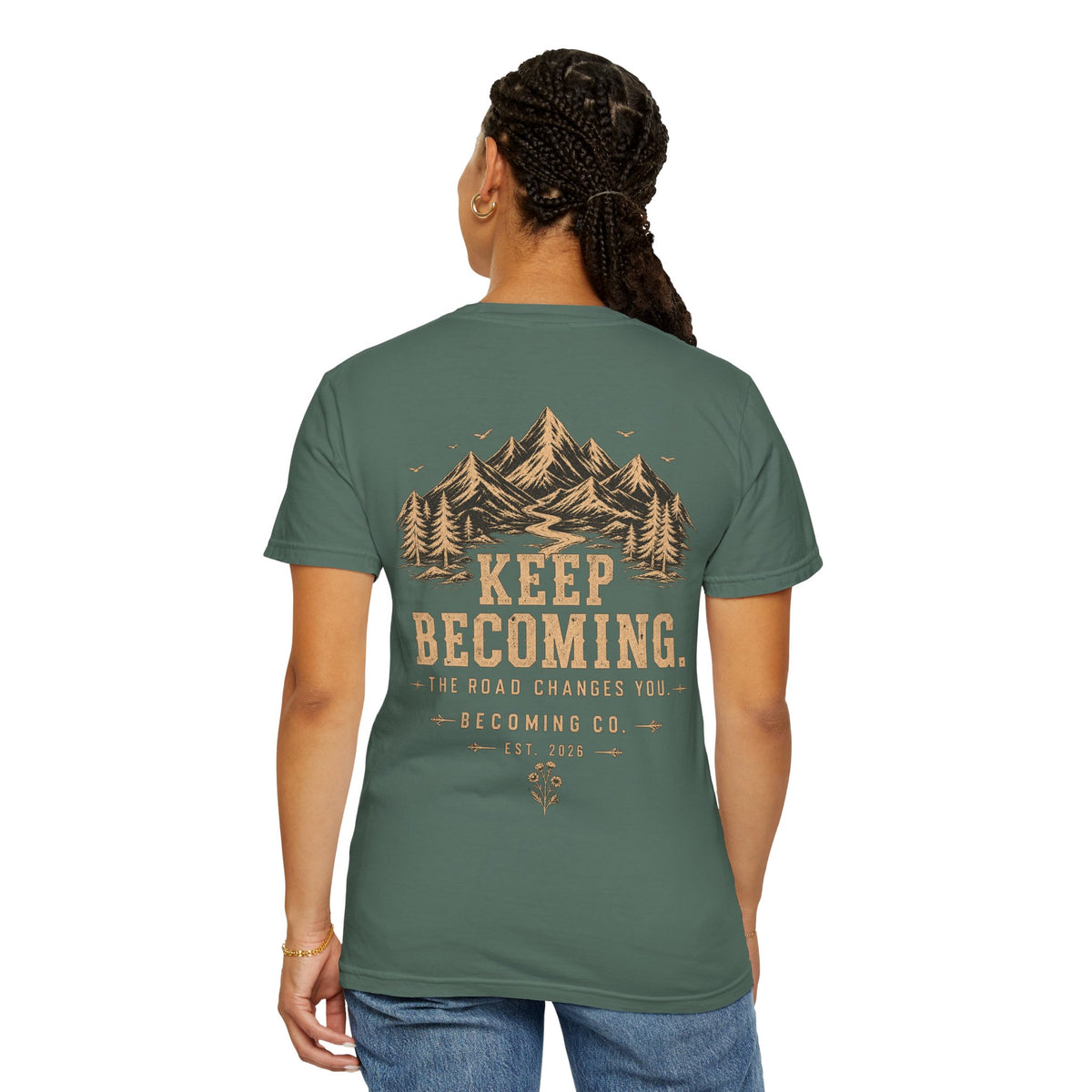 Keep Becoming Vintage Mountain Tee | Becoming Co.