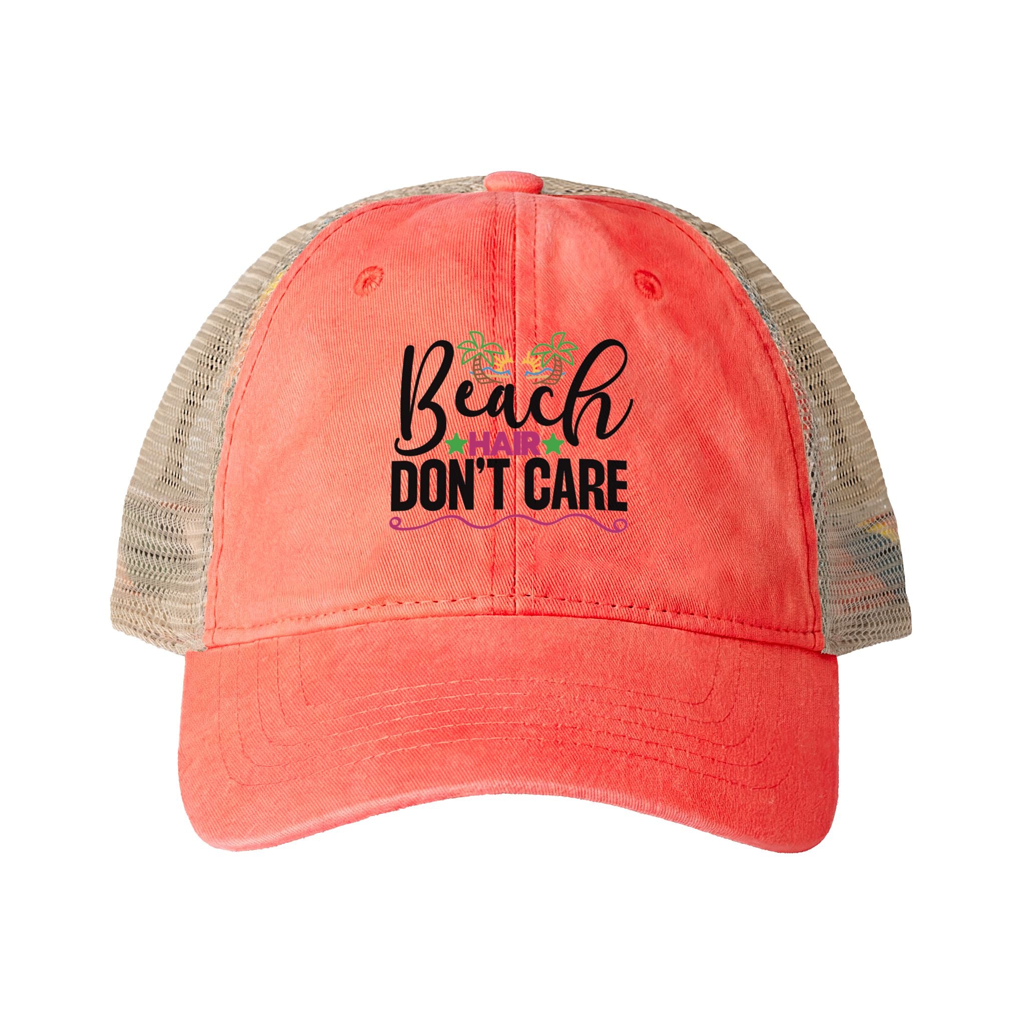 Beach Hair Don’t Care Ponytail Hat