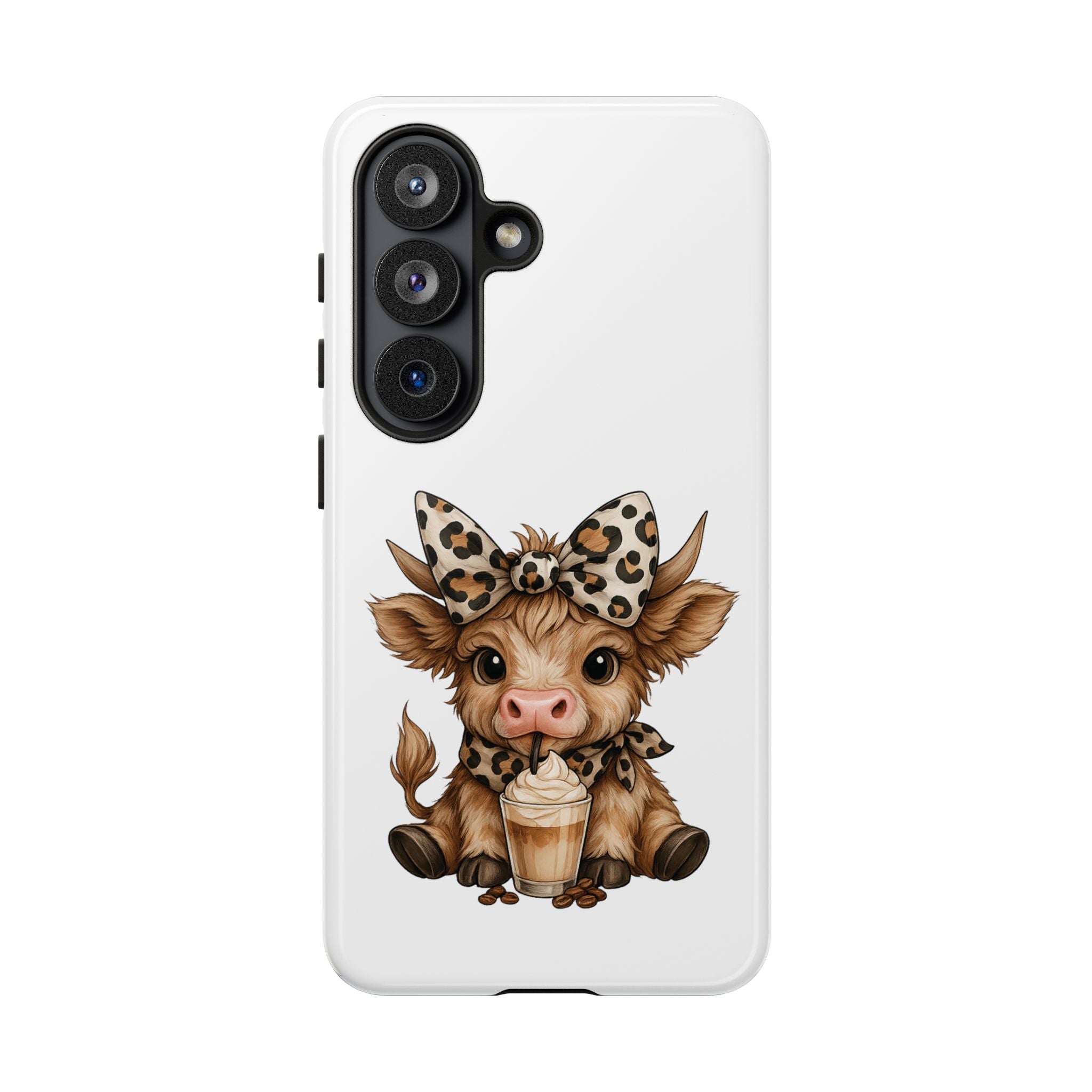 Cute Coffee Cow Phone Case