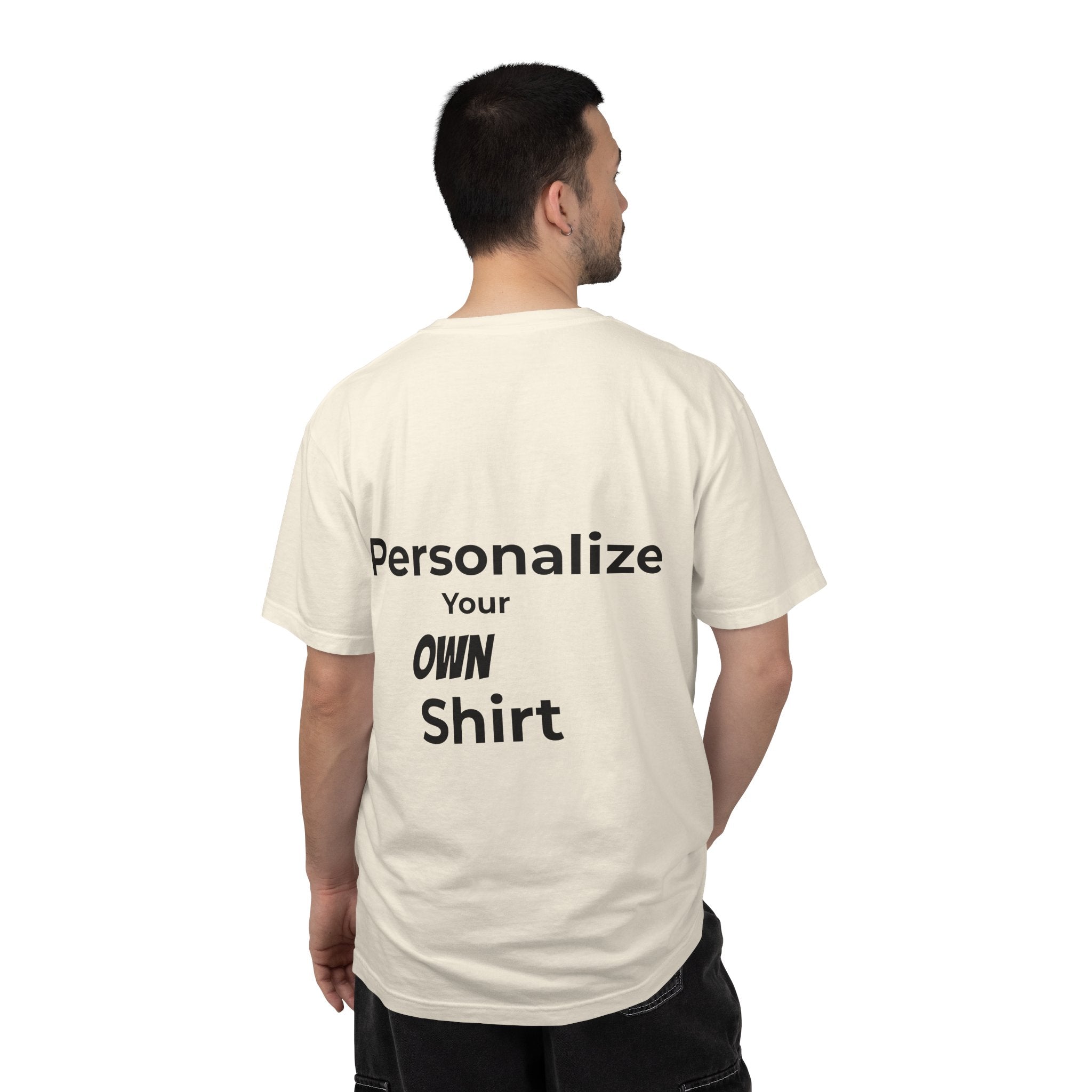 Custom Text Tee