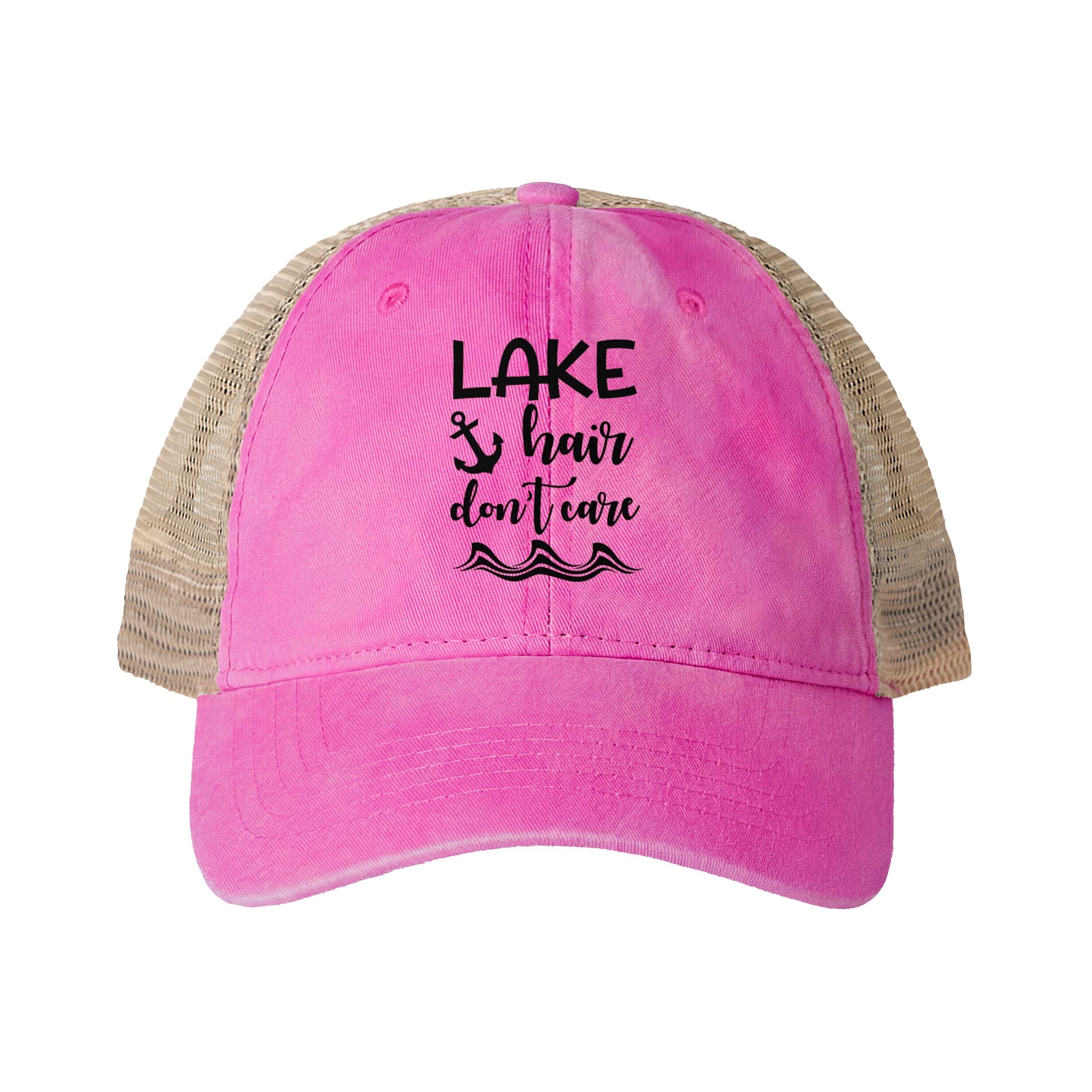 Lake Hair Don't Care Ponytail Hat