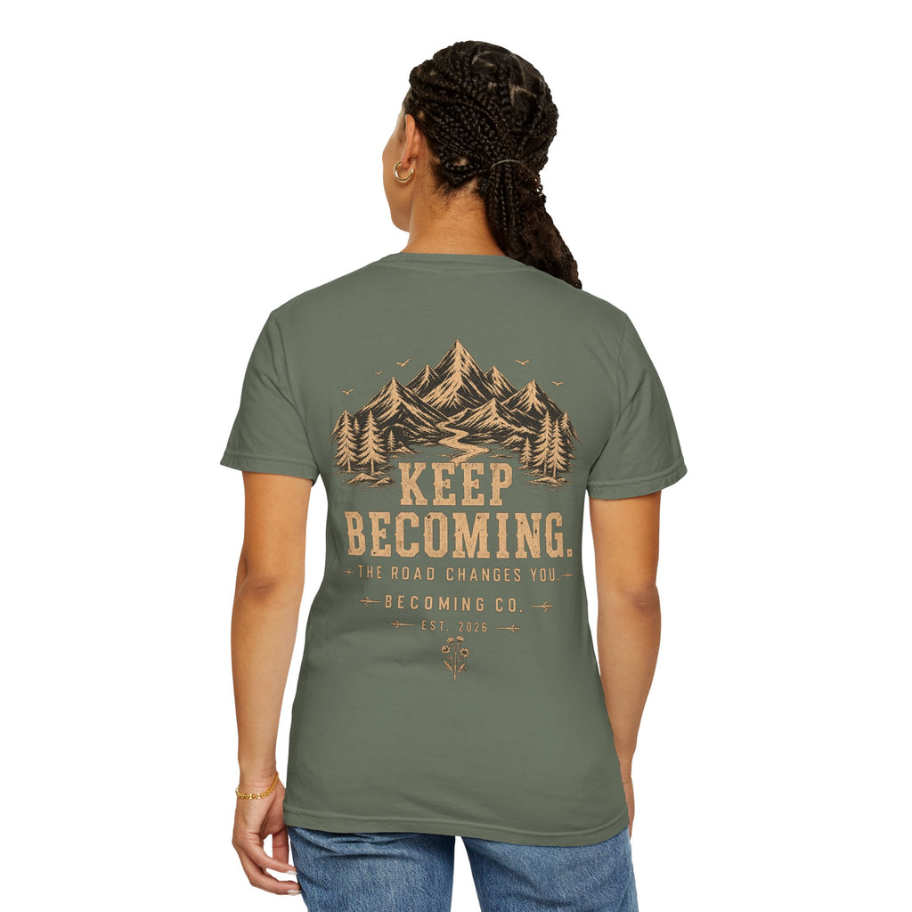 Keep Becoming Vintage Mountain Tee | Becoming Co.