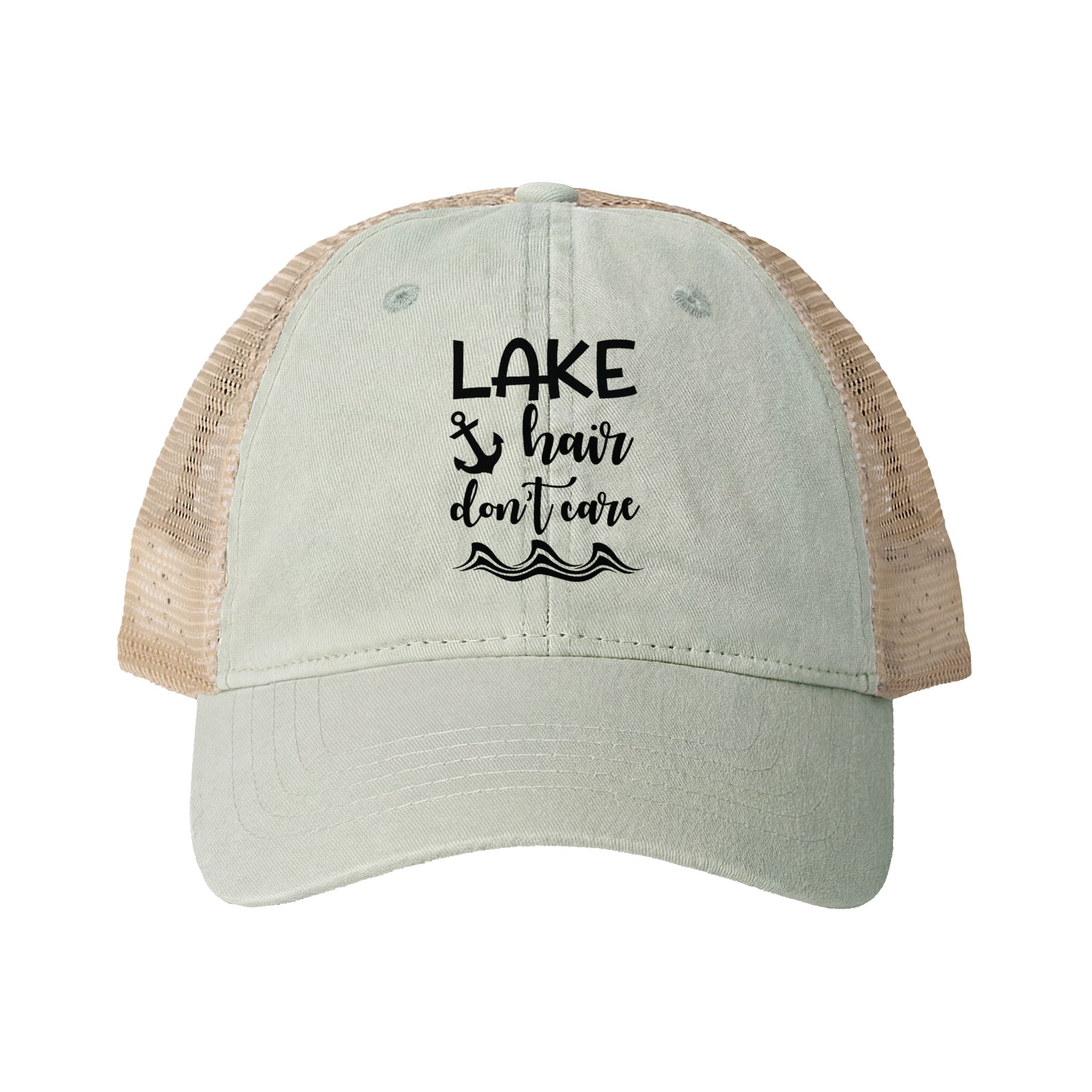 Lake Hair Don't Care Ponytail Hat