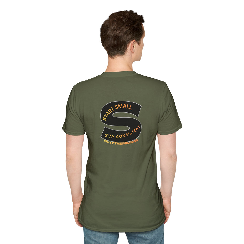 Start Small Stay Consistent Shirt | Minimal Motivational Tee