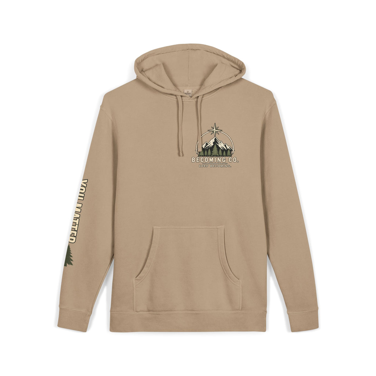 You Don’t Have to Have It All Figured Out Mountain Hoodie | Becoming Co.