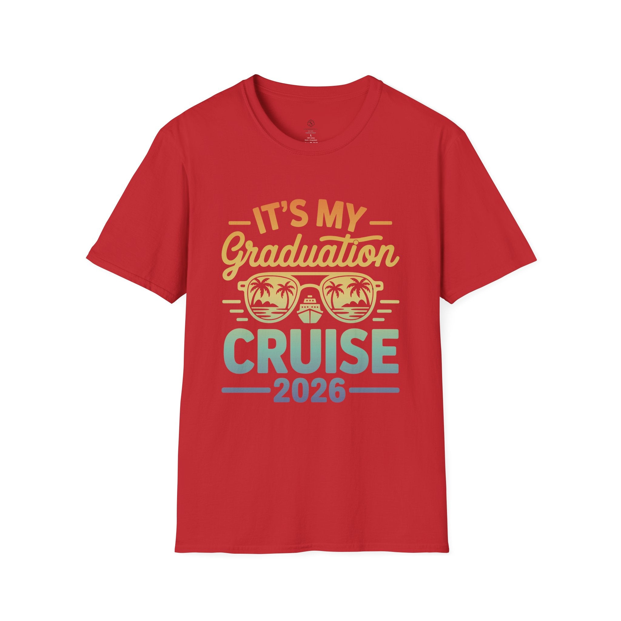 It’s My Graduation Cruise 2026 Shirt | Graduation Trip T-Shirt | Senior Cruise Vacation Tee for Class of 2026