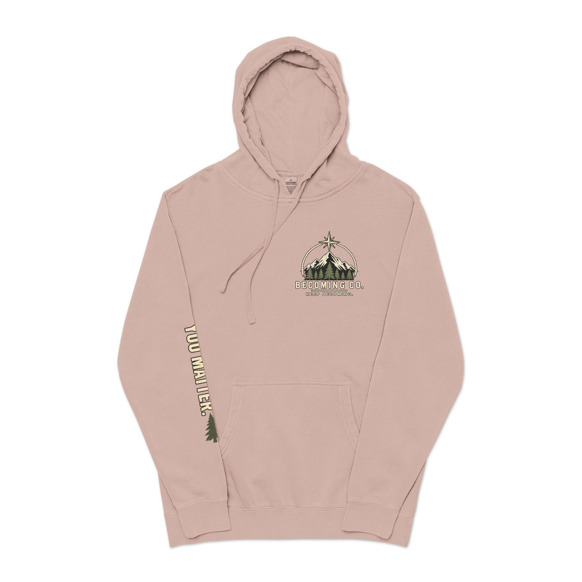 You Don’t Have to Have It All Figured Out Mountain Hoodie | Becoming Co.