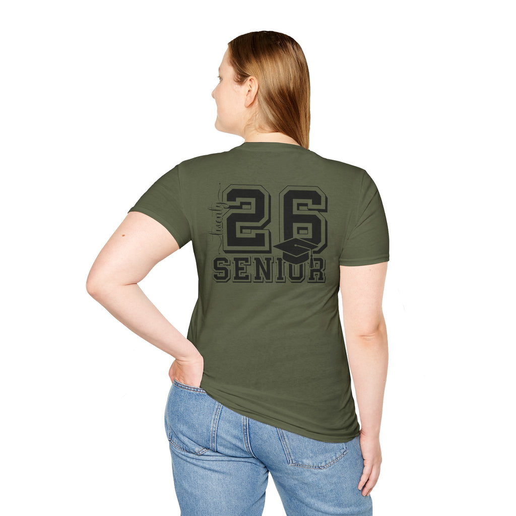 Class of 2026 Senior Shirt | Senior 26 Graduation T-Shirt | Custom Senior Year Tee for High School & College Graduates