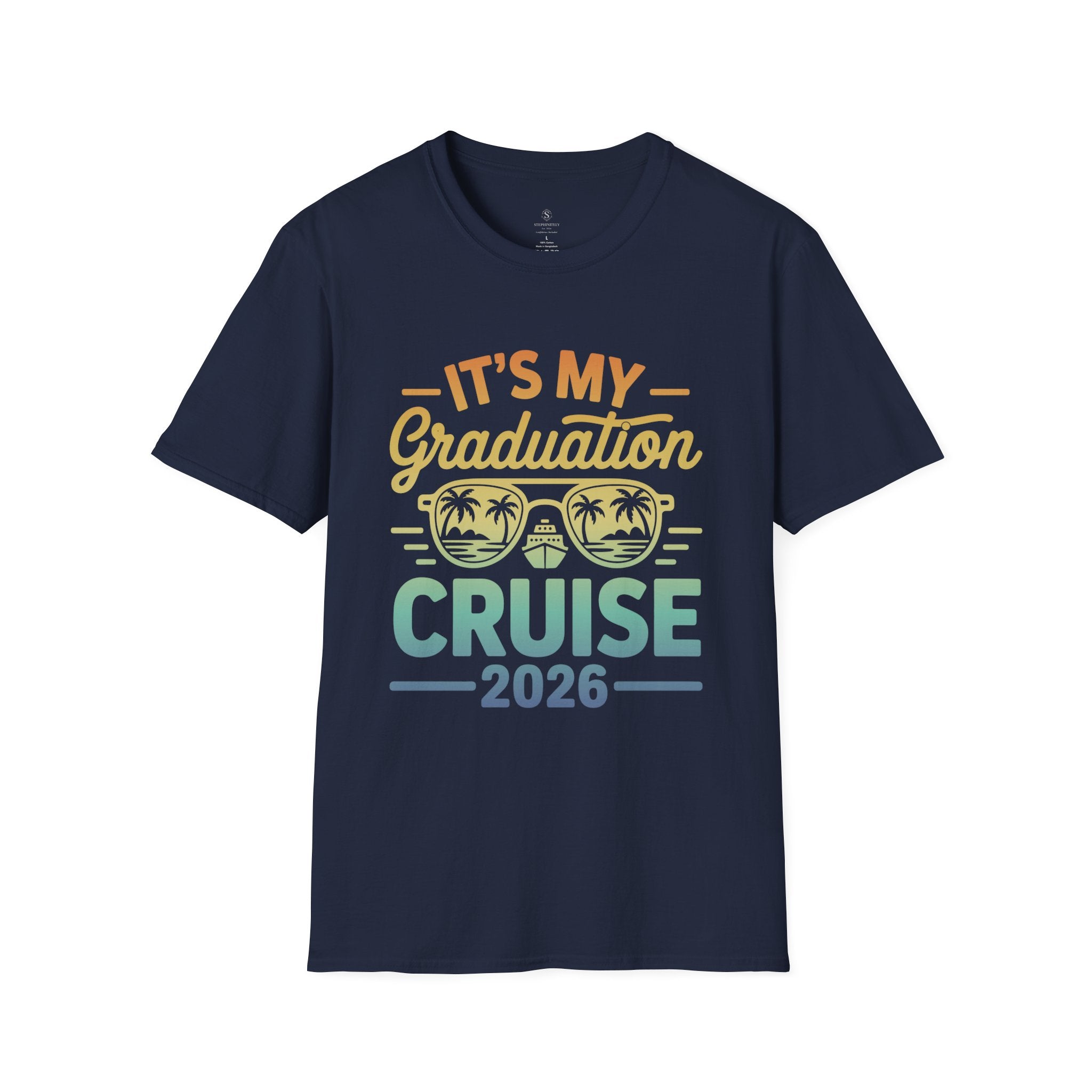 It’s My Graduation Cruise 2026 Shirt | Graduation Trip T-Shirt | Senior Cruise Vacation Tee for Class of 2026
