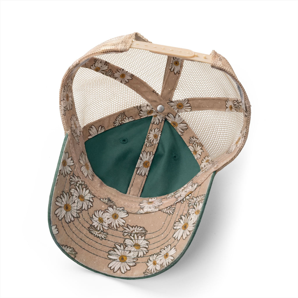 Messy in the Middle Washed Trucker Hat | Becoming Co.