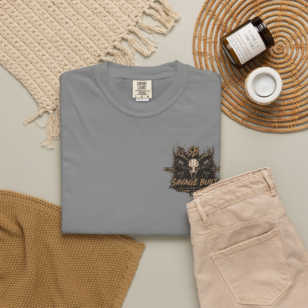 Savage Off-Road Graphic Tee | Mud Truck Shirt | No Rules Back Print | Country Rebel Tee