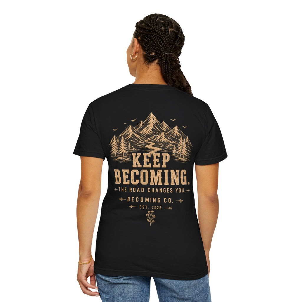 Keep Becoming Vintage Mountain Tee | Becoming Co.