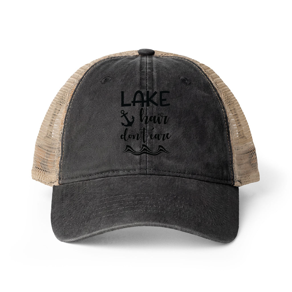 Lake Hair Don't Care Ponytail Hat