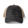 Lake Hair Don't Care Ponytail Hat