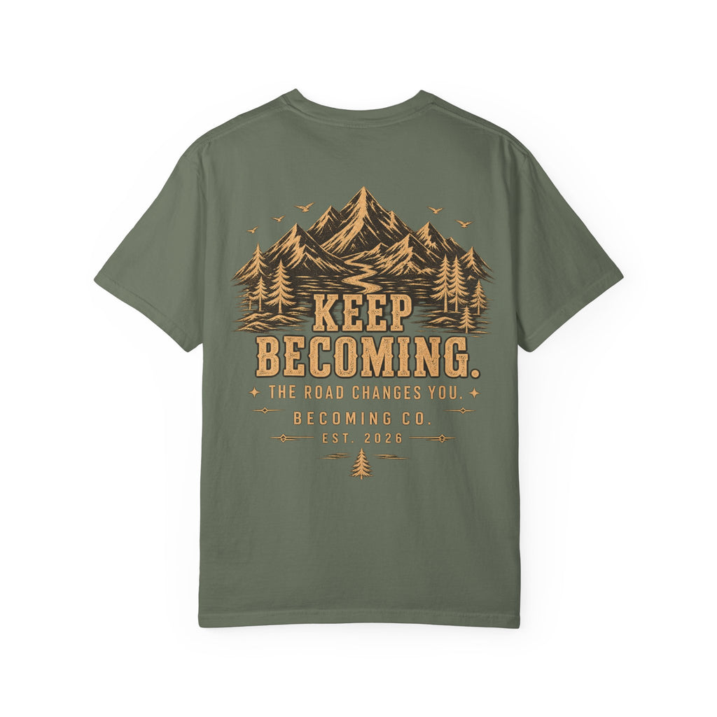 Keep Becoming Vintage Mountain T-Shirt | Becoming Co.