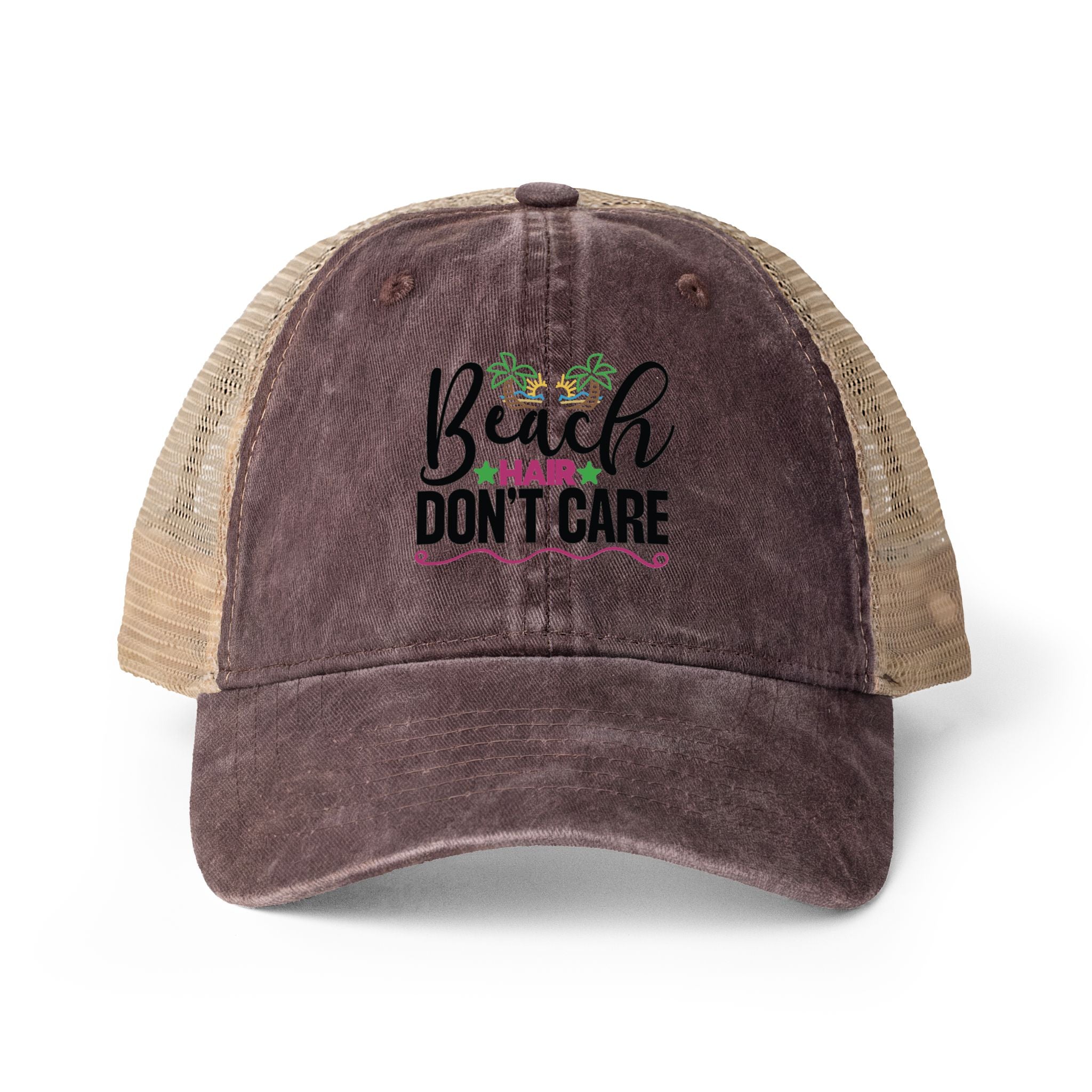 Beach Hair Don’t Care Ponytail Hat