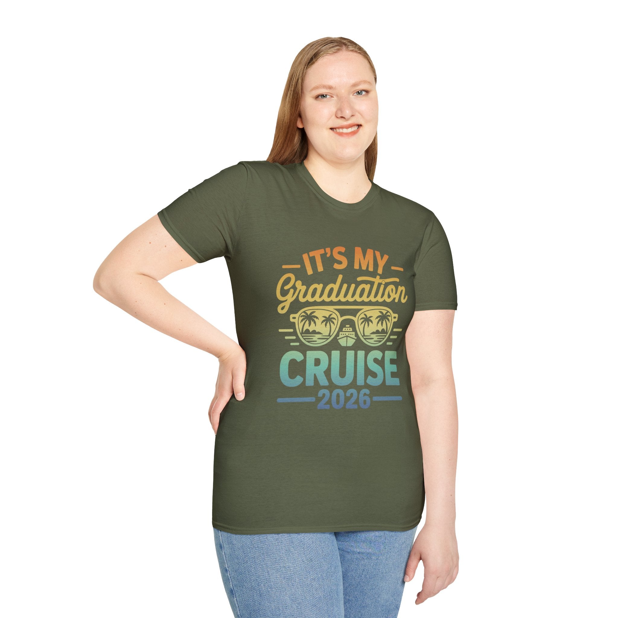It’s My Graduation Cruise 2026 Shirt | Graduation Trip T-Shirt | Senior Cruise Vacation Tee for Class of 2026