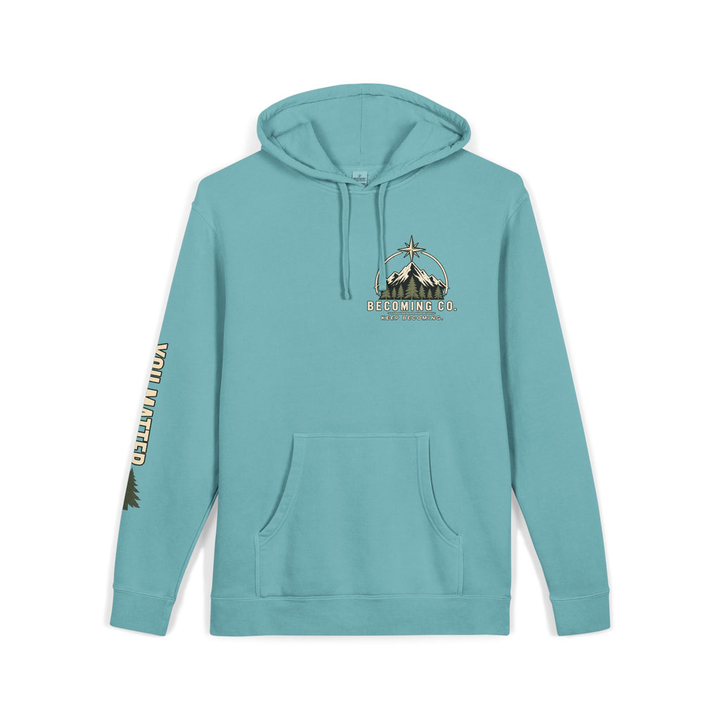 You Don’t Have to Have It All Figured Out Mountain Hoodie | Becoming Co.