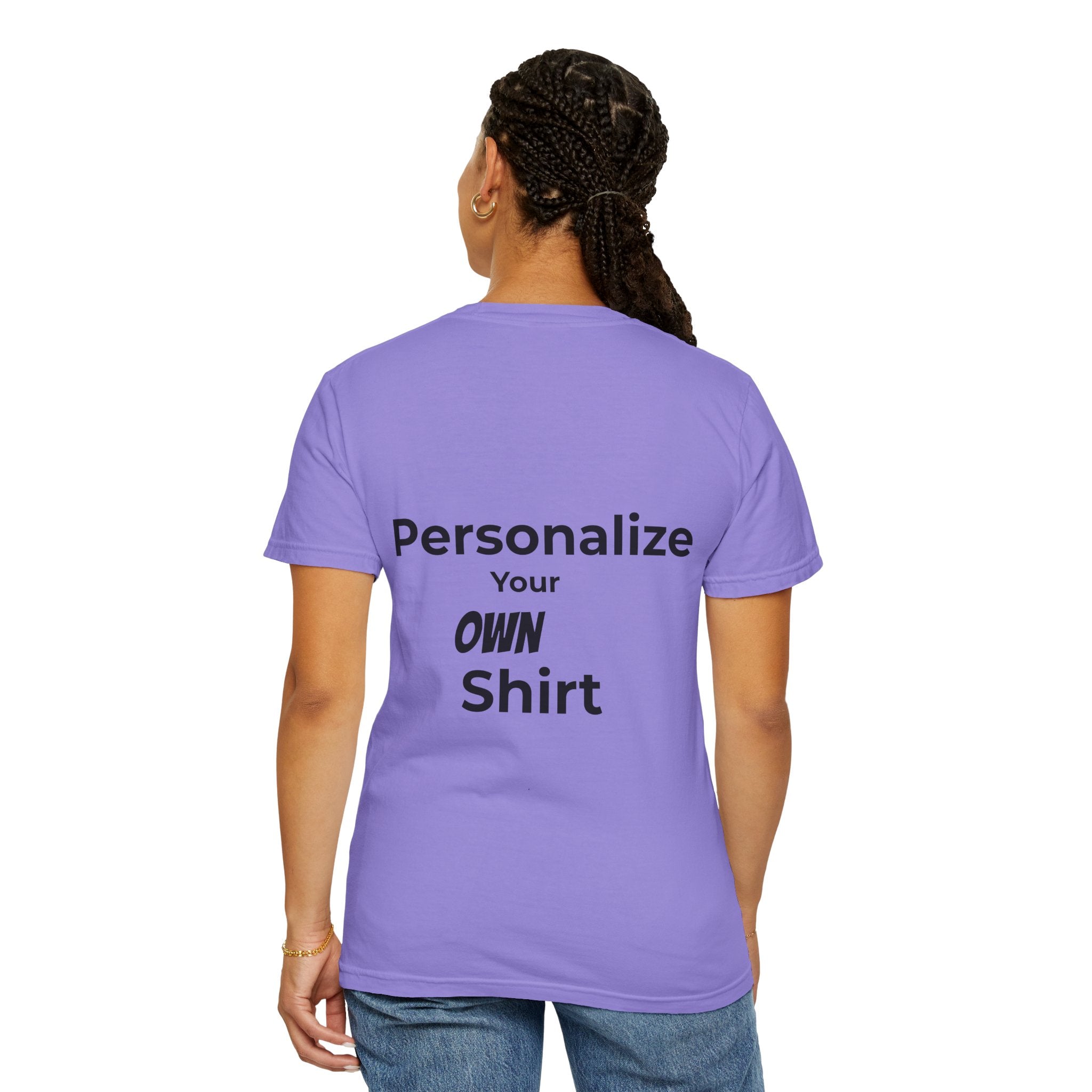 Custom Text Tee