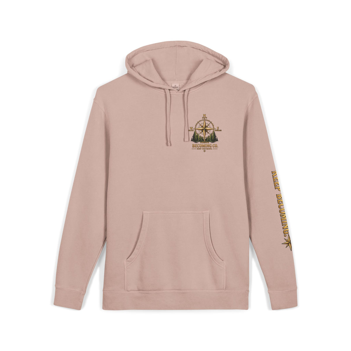 Don't Stop. Keep Becoming. Hoodie | Becoming Co. Reminder Hoodie
