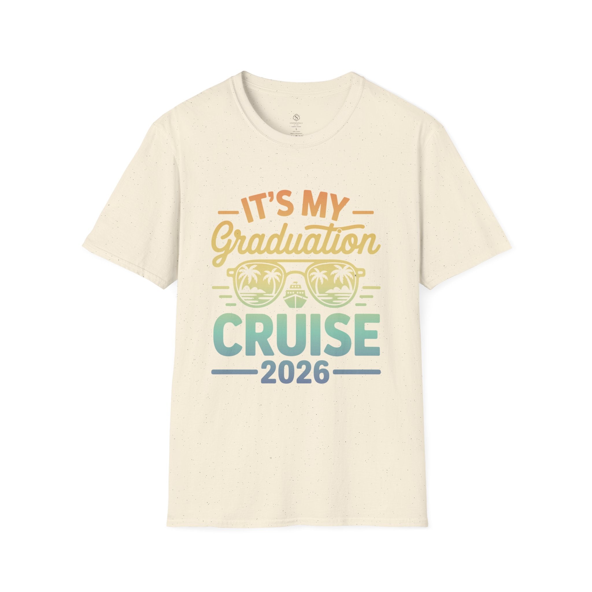 It’s My Graduation Cruise 2026 Shirt | Graduation Trip T-Shirt | Senior Cruise Vacation Tee for Class of 2026