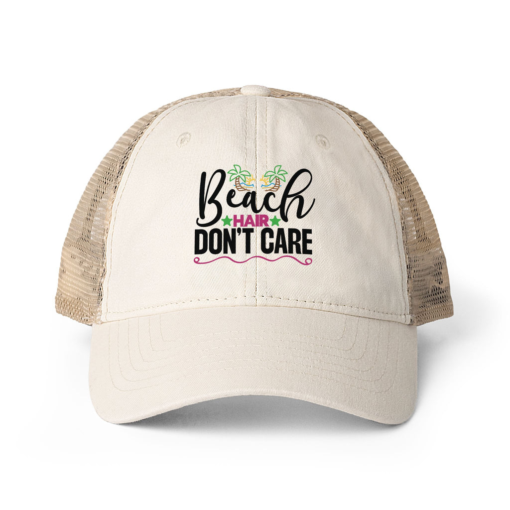 Beach Hair Don’t Care Ponytail Hat