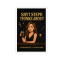 “Shyt Steph Thinks About” — Kiss-Cut Sticker