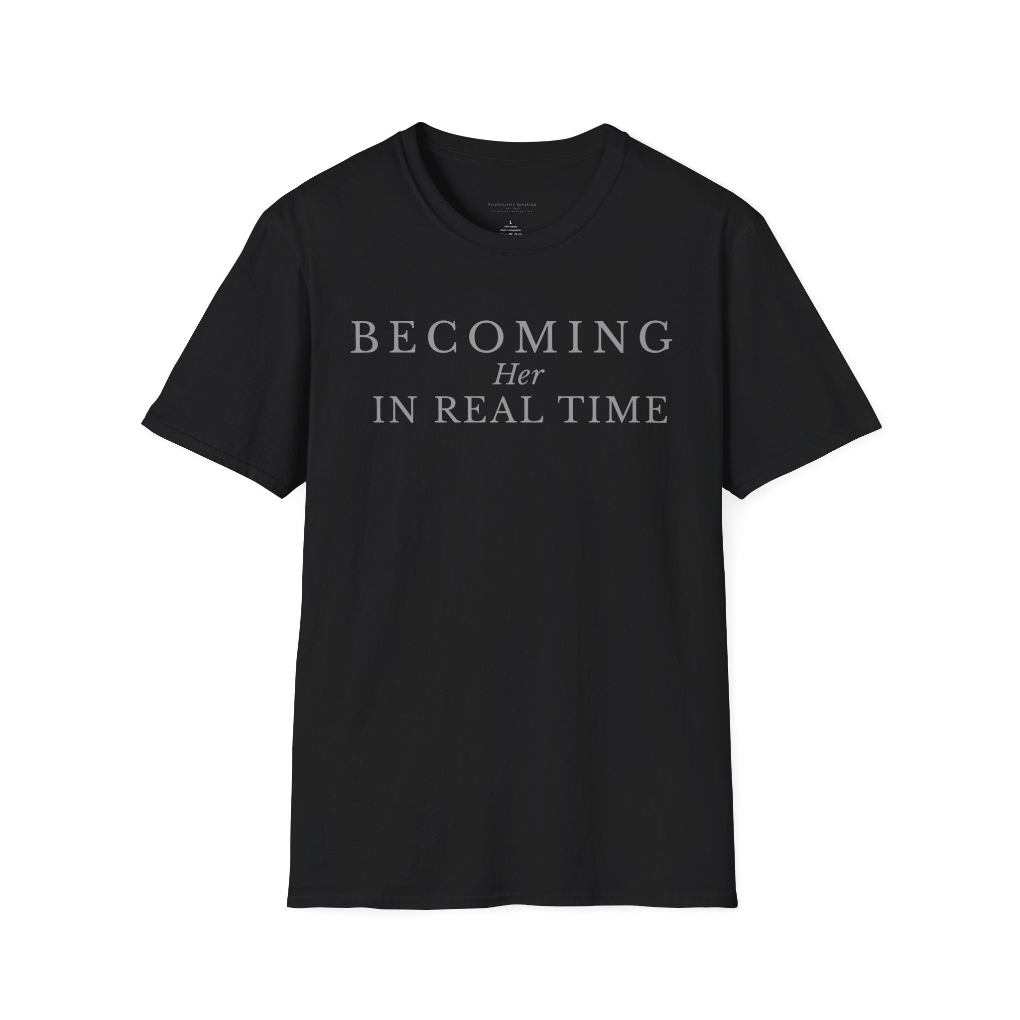 The Becoming Her Tee — Drop 01