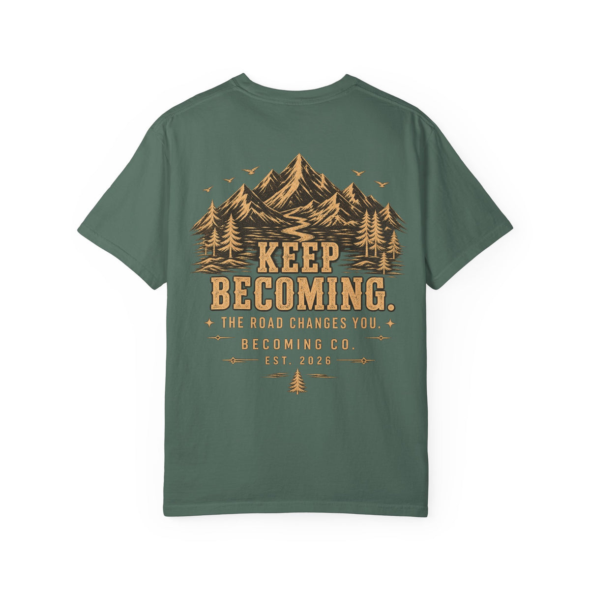 Keep Becoming Vintage Mountain T-Shirt | Becoming Co.