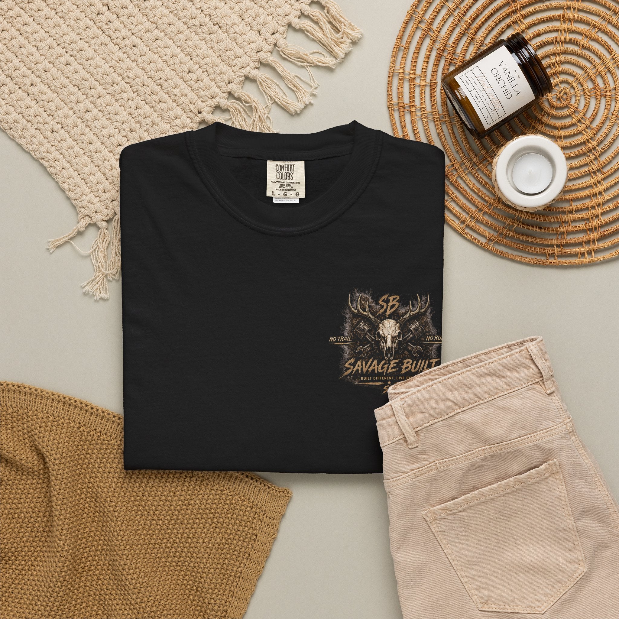 Savage Off-Road Graphic Tee | Mud Truck Shirt | No Rules Back Print | Country Rebel Tee