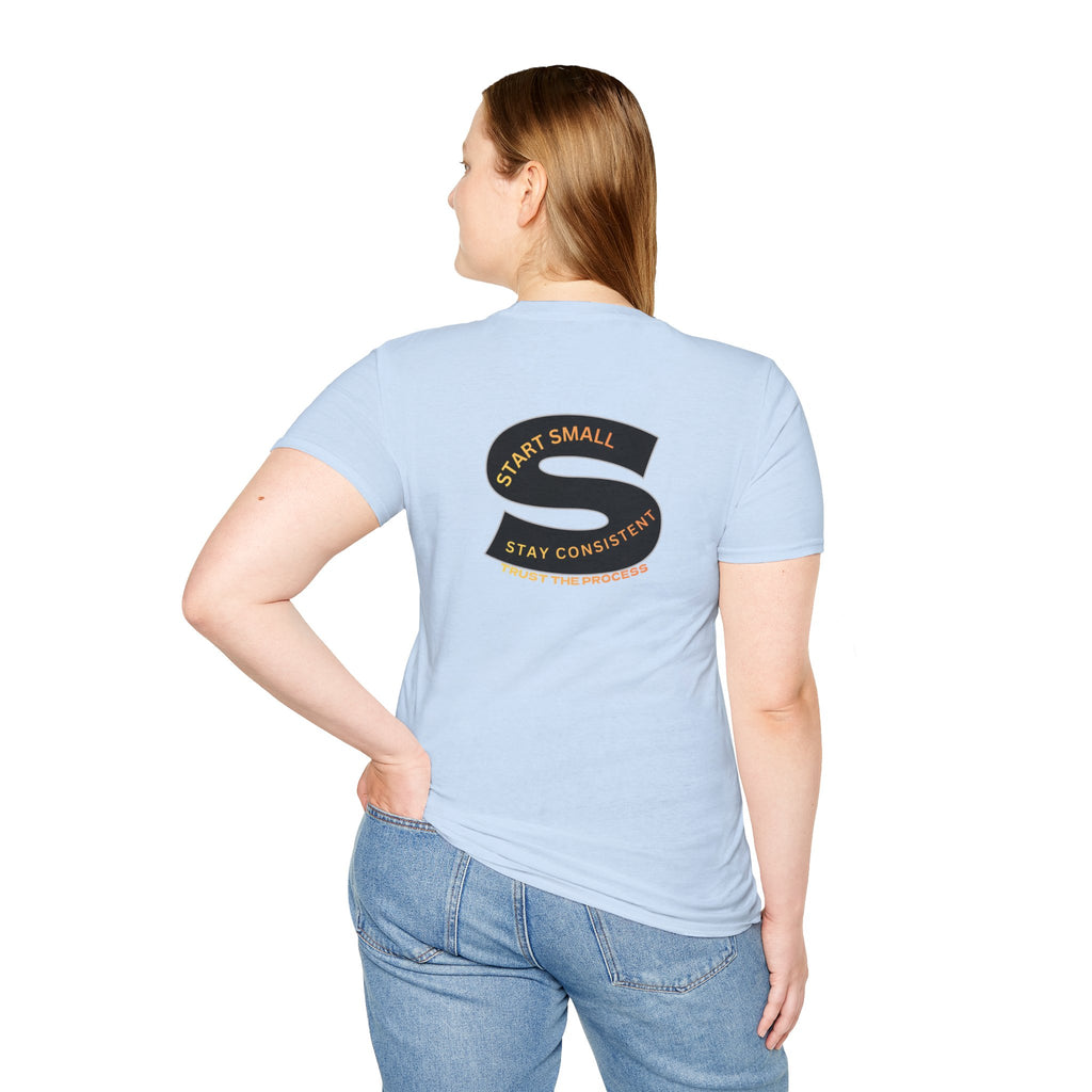 Start Small Stay Consistent Shirt | Minimal Motivational Tee