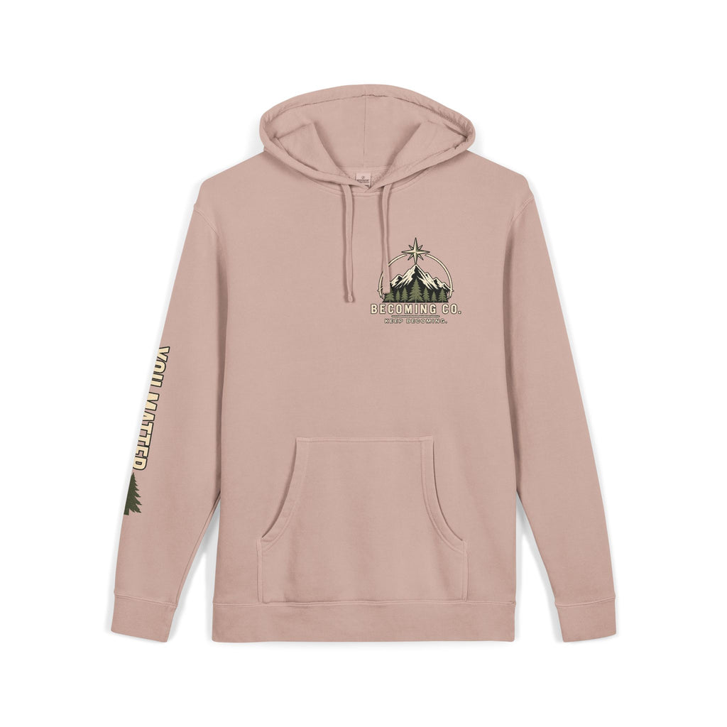 You Don’t Have to Have It All Figured Out Mountain Hoodie | Becoming Co.