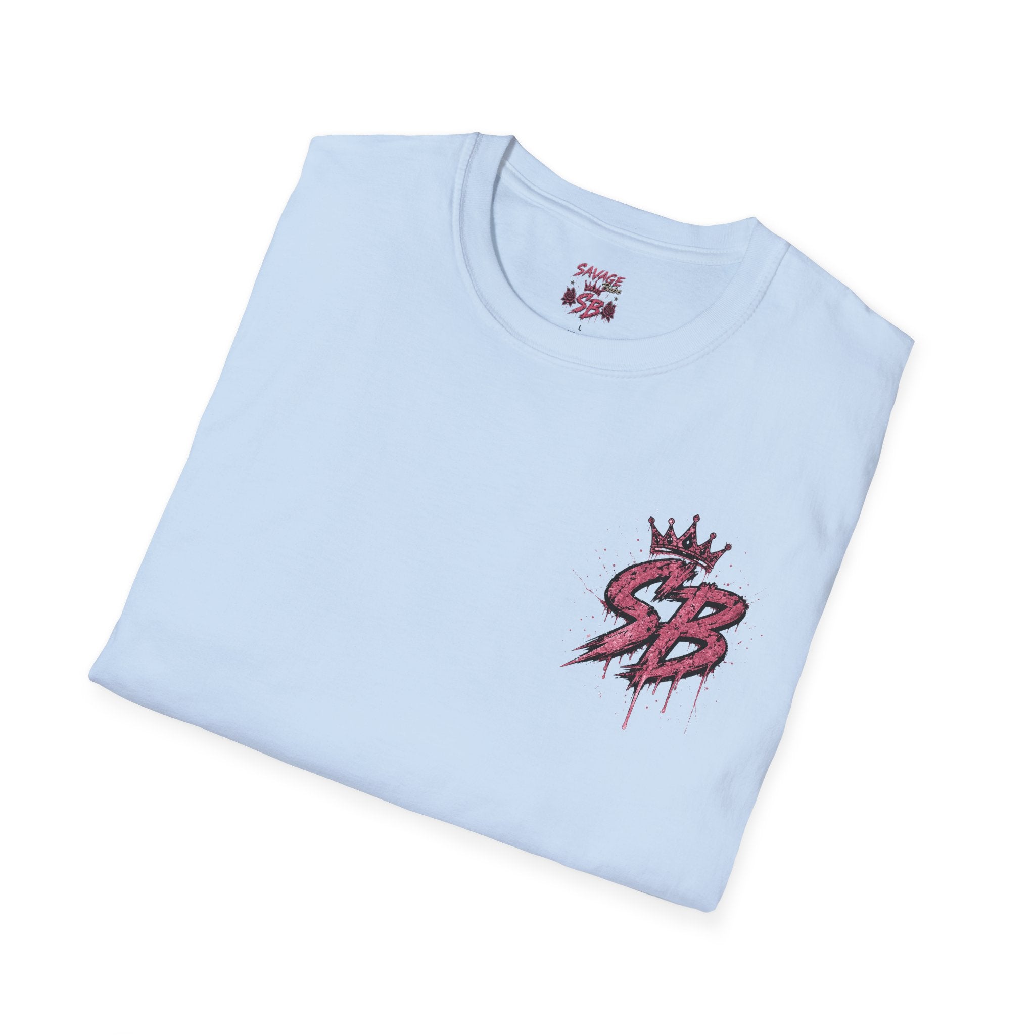 Savage Babe Skull Graphic T-Shirt | Edgy Streetwear Tee | Grunge Aesthetic Shirt | Bold Back Print | Classy Sassy Shirt