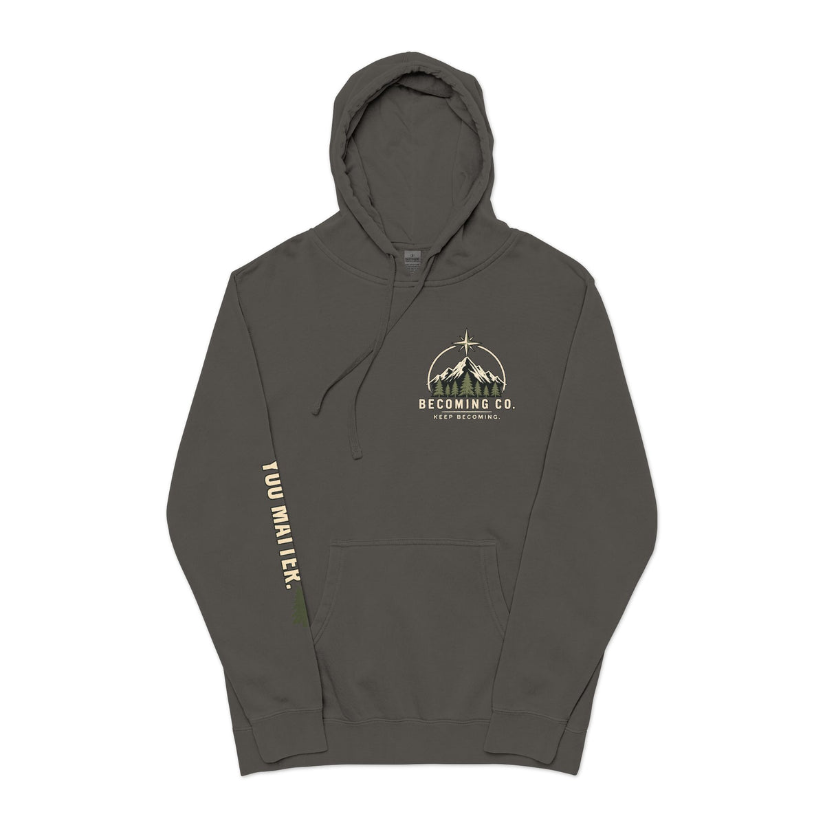 You Don’t Have to Have It All Figured Out Mountain Hoodie | Becoming Co.