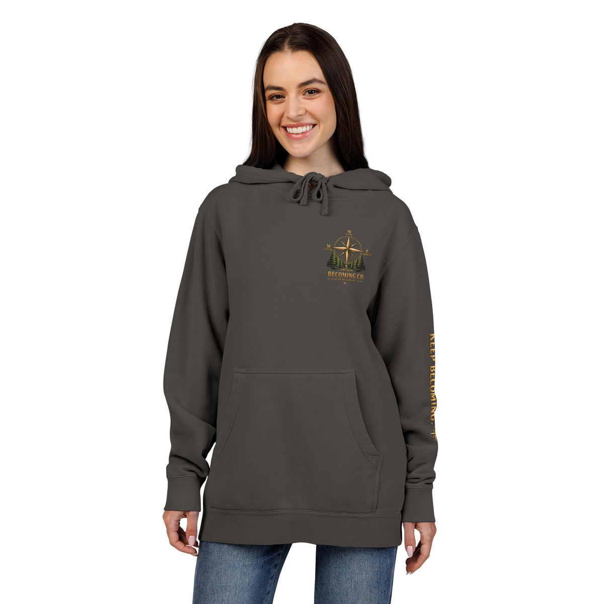 Don't Stop. Keep Becoming. Hoodie | Becoming Co. Reminder Hoodie