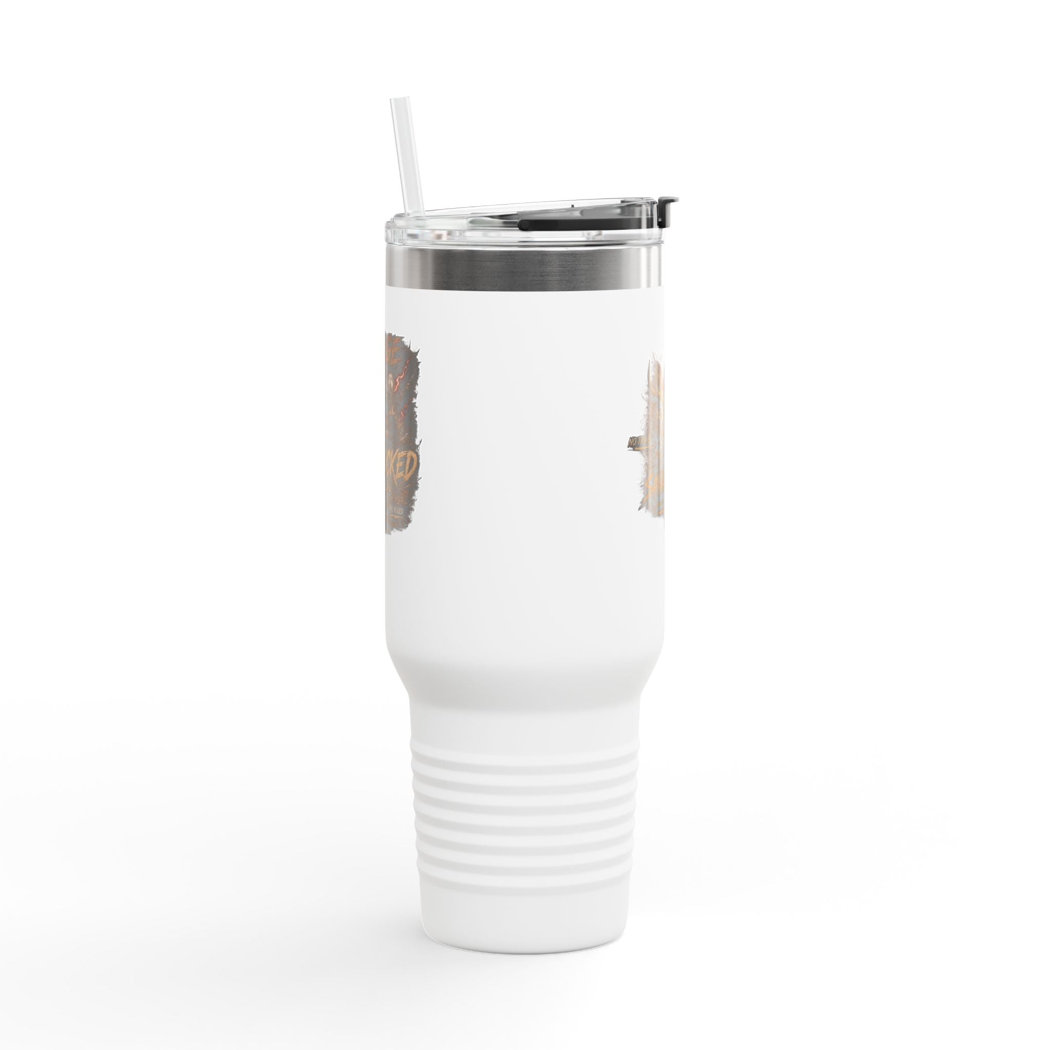 Savage Built 40oz Tumbler – Skull Logo Travel Mug | Insulated Stainless Steel Cup | Rugged Coffee Mug for Work, Outdoors & Daily Grind