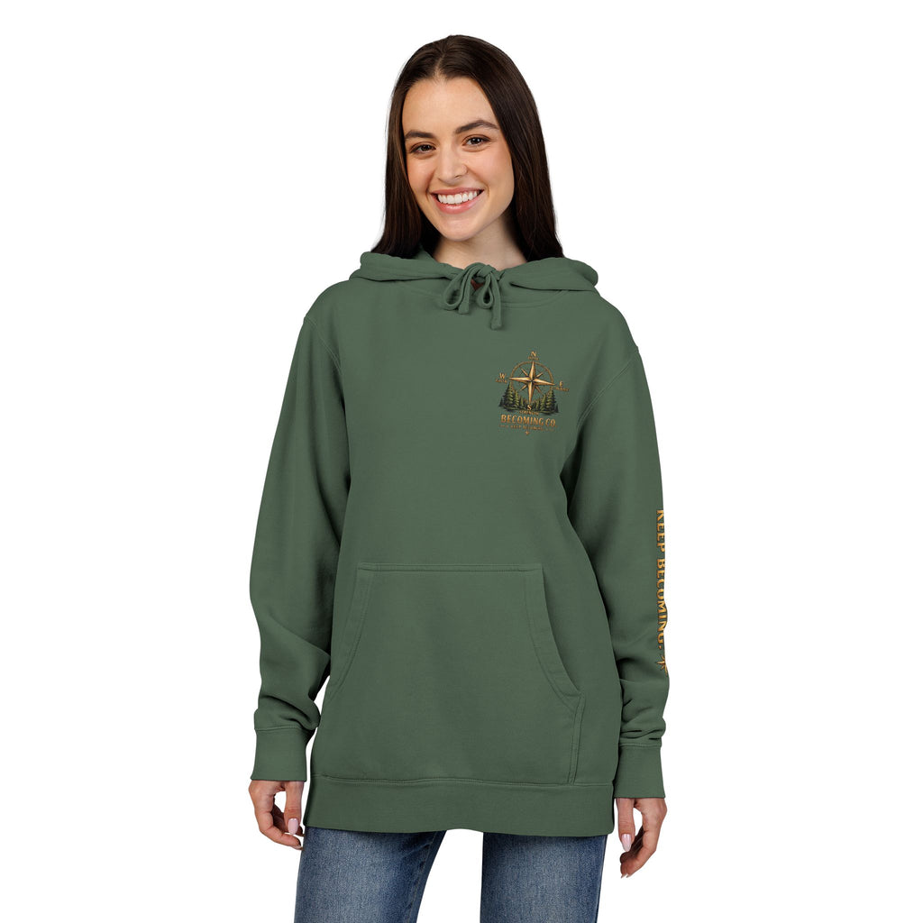 Don't Stop. Keep Becoming. Hoodie | Becoming Co. Reminder Hoodie