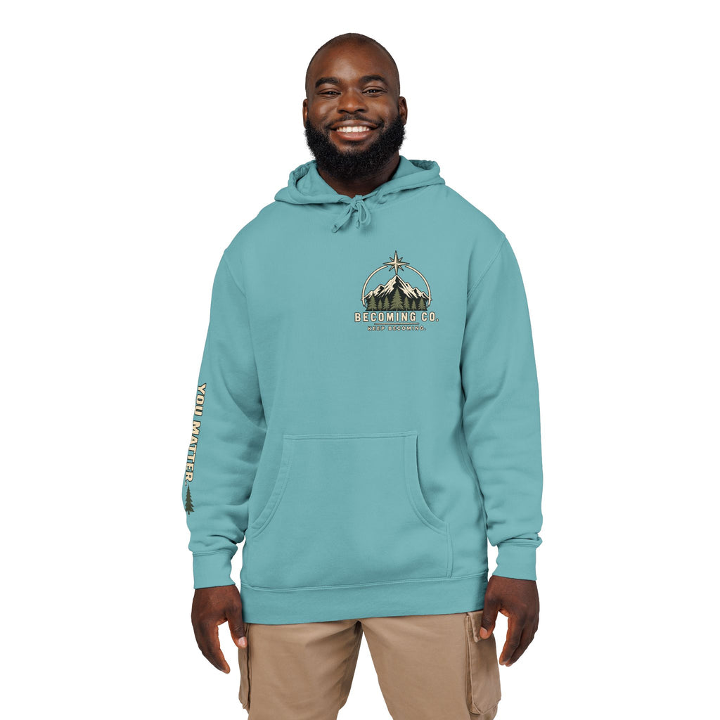 You Don’t Have to Have It All Figured Out Mountain Hoodie | Becoming Co.