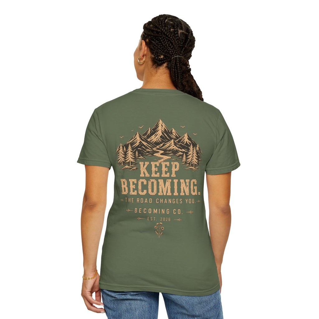 Keep Becoming Vintage Mountain Tee | Becoming Co.