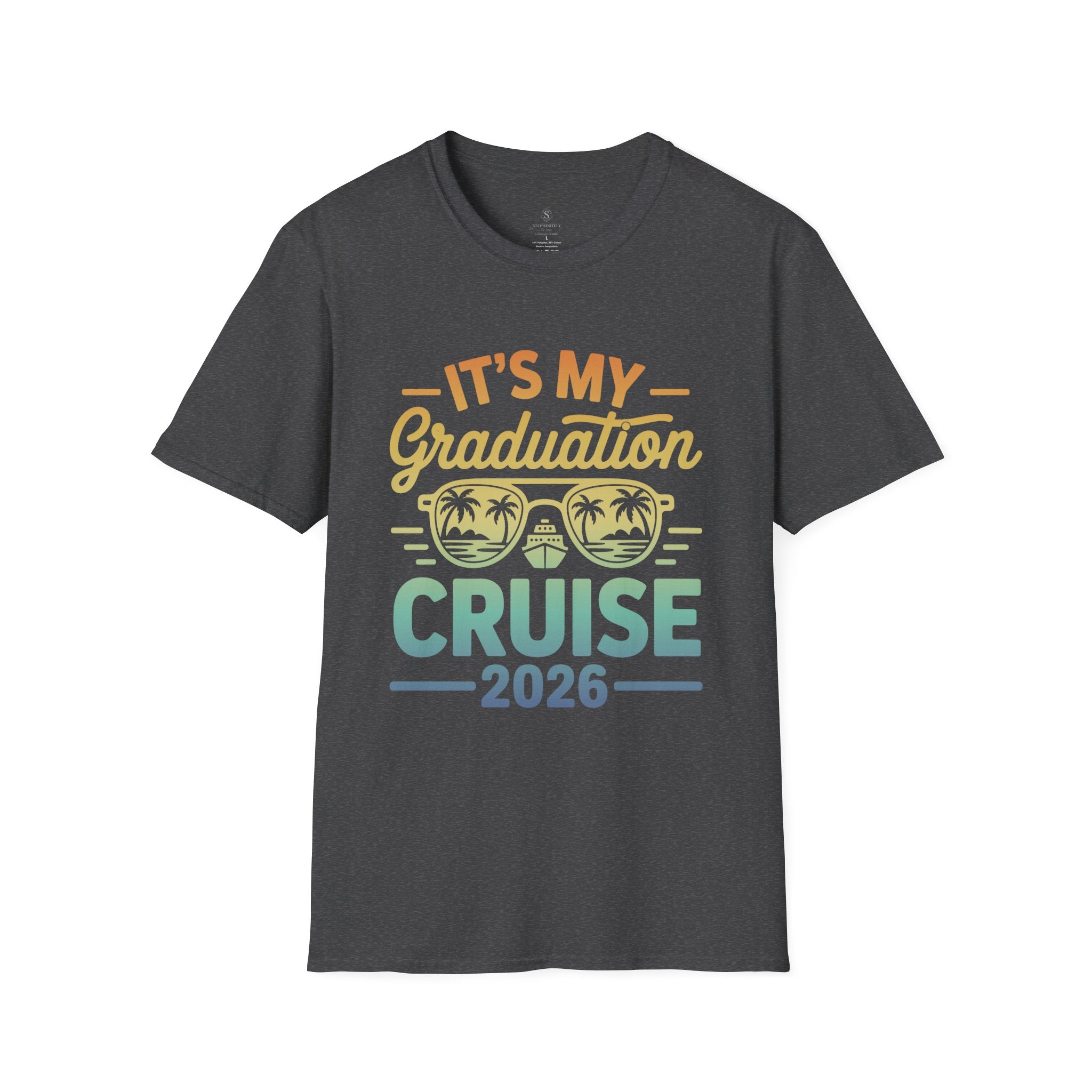It’s My Graduation Cruise 2026 Shirt | Graduation Trip T-Shirt | Senior Cruise Vacation Tee for Class of 2026