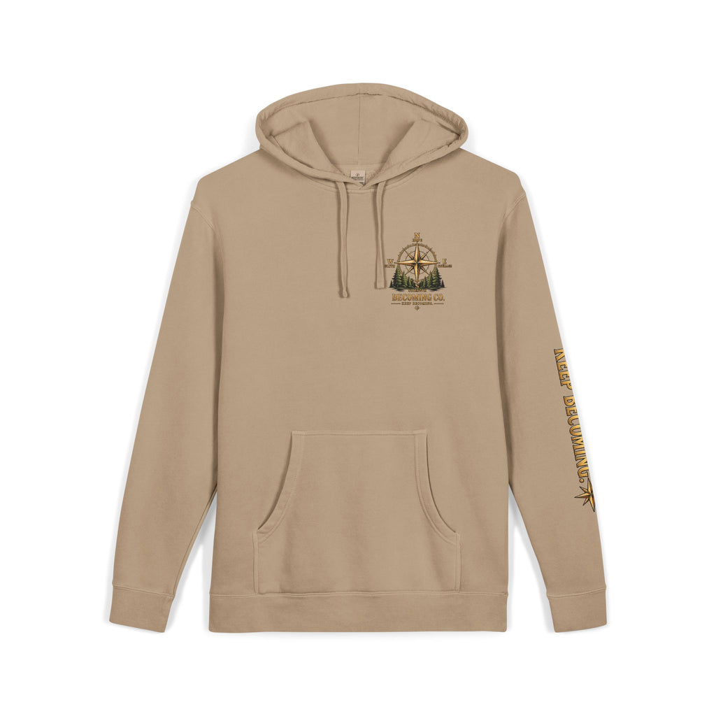 Don't Stop. Keep Becoming. Hoodie | Becoming Co. Reminder Hoodie
