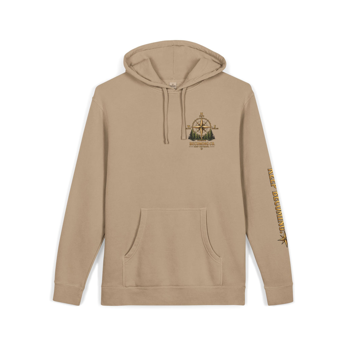 Don't Stop. Keep Becoming. Hoodie | Becoming Co. Reminder Hoodie