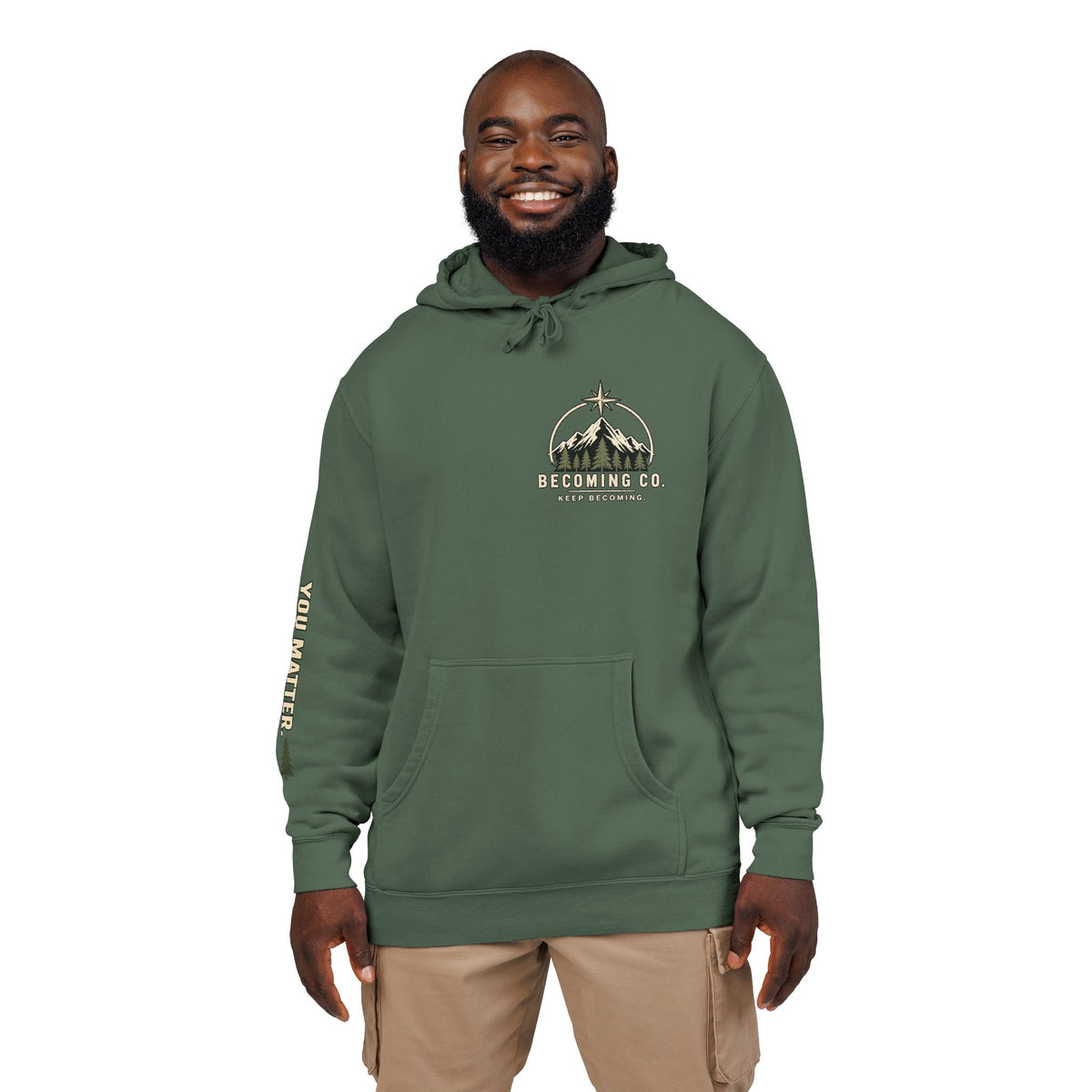 You Don’t Have to Have It All Figured Out Mountain Hoodie | Becoming Co.