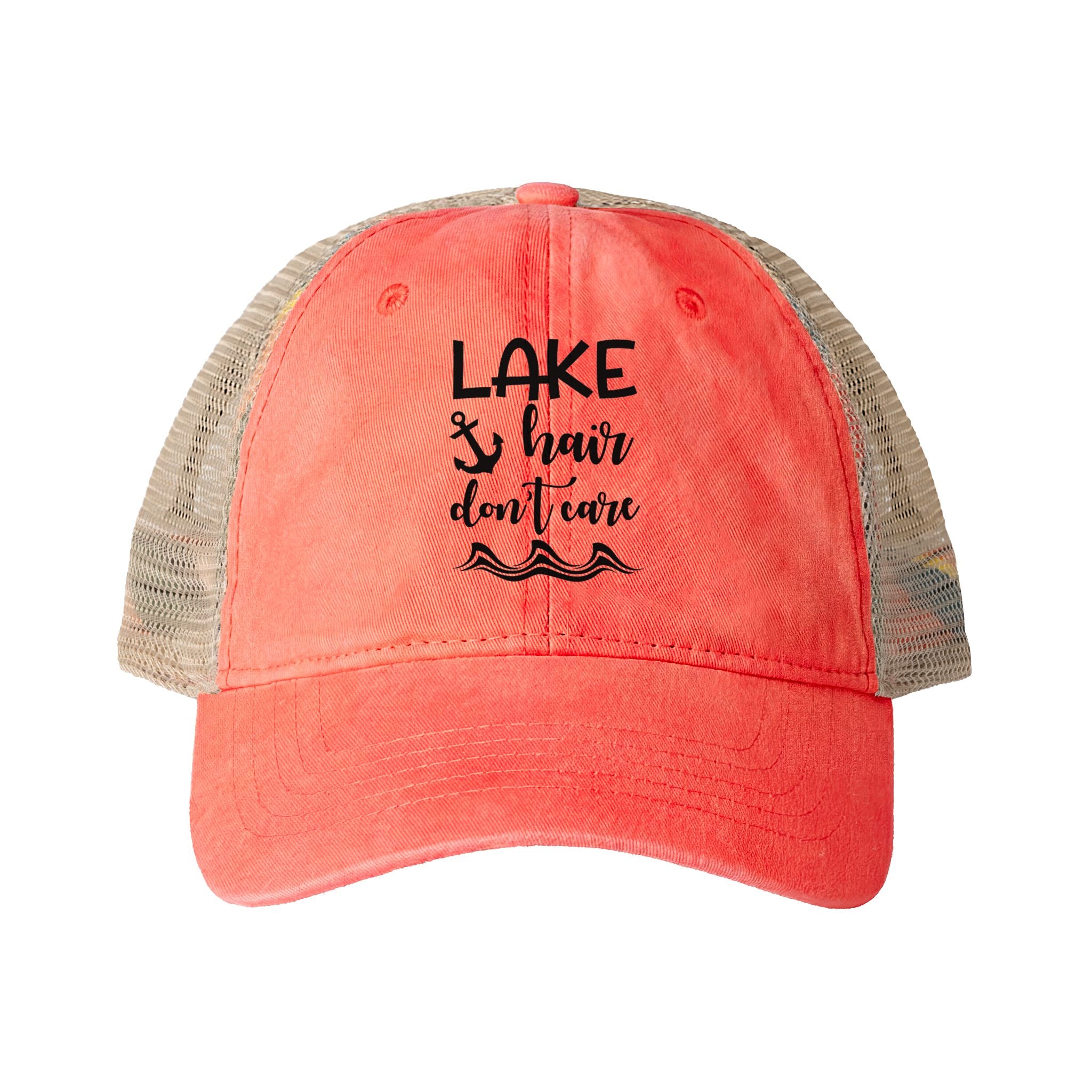 Lake Hair Don't Care Ponytail Hat