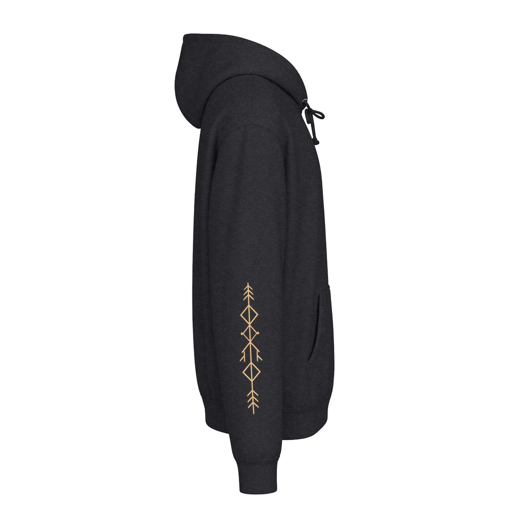 Becoming Co. Keep Becoming Mountain Compass Hoodie | Rugged Outdoor Unisex Hoodie