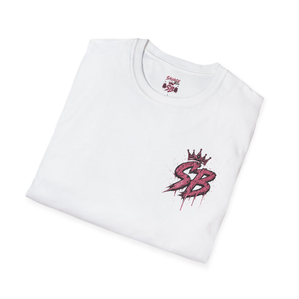 Savage Babe Skull Graphic T-Shirt | Edgy Streetwear Tee | Grunge Aesthetic Shirt | Bold Back Print | Classy Sassy Shirt