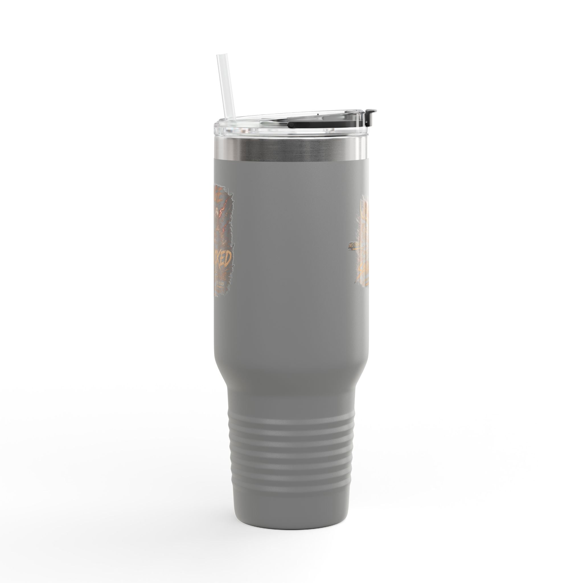 Savage Built 40oz Tumbler – Skull Logo Travel Mug | Insulated Stainless Steel Cup | Rugged Coffee Mug for Work, Outdoors & Daily Grind