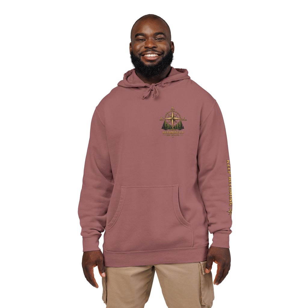 Don't Stop. Keep Becoming. Hoodie | Becoming Co. Reminder Hoodie
