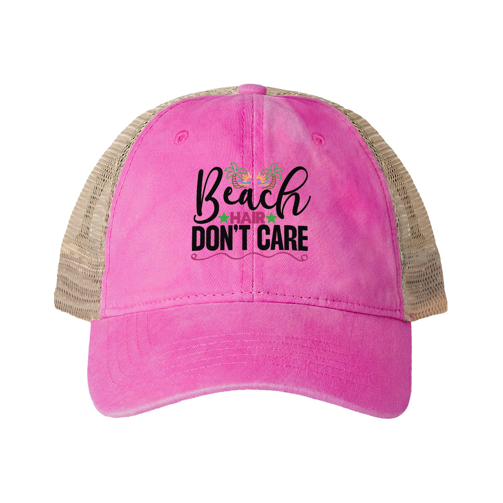 Beach Hair Don’t Care Ponytail Hat