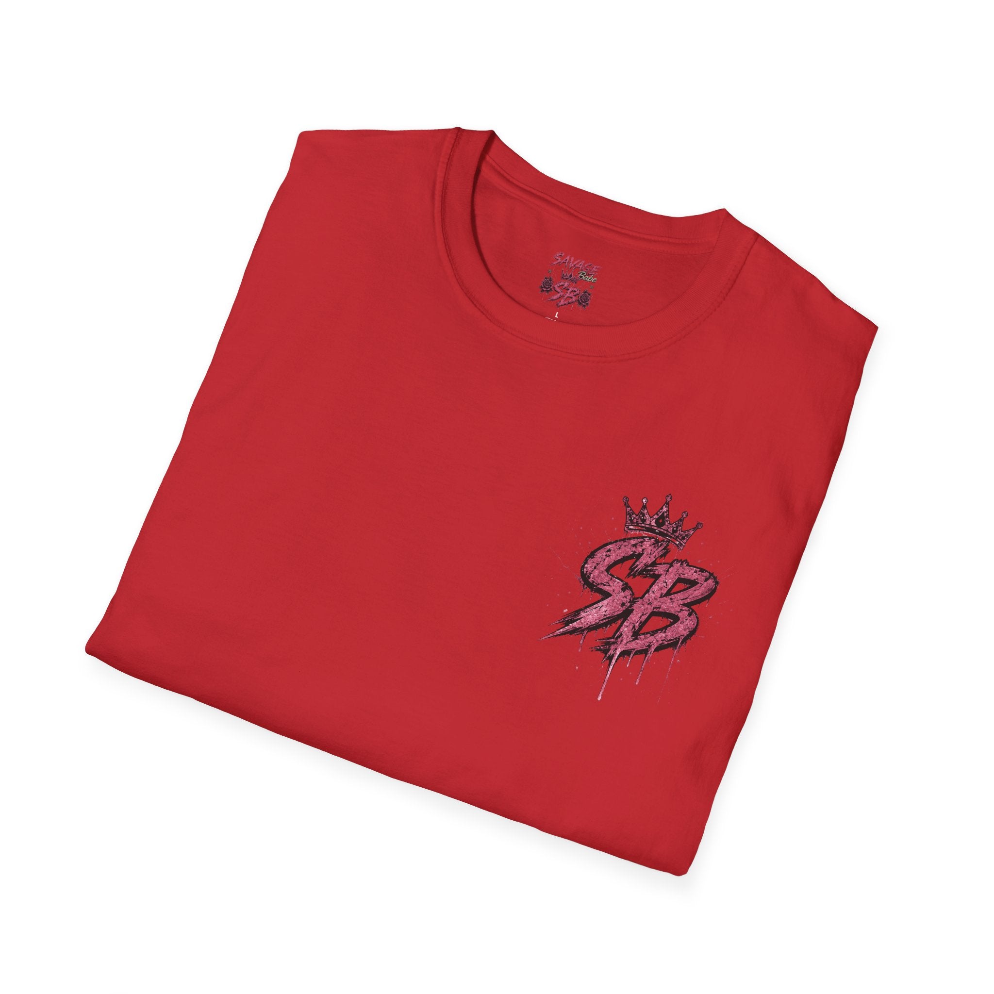 Savage Babe Skull Graphic T-Shirt | Edgy Streetwear Tee | Grunge Aesthetic Shirt | Bold Back Print | Classy Sassy Shirt